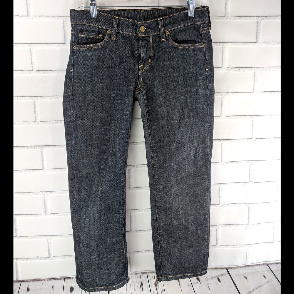 COH Cropped Jeans Pants Womens 27" Denim Capri